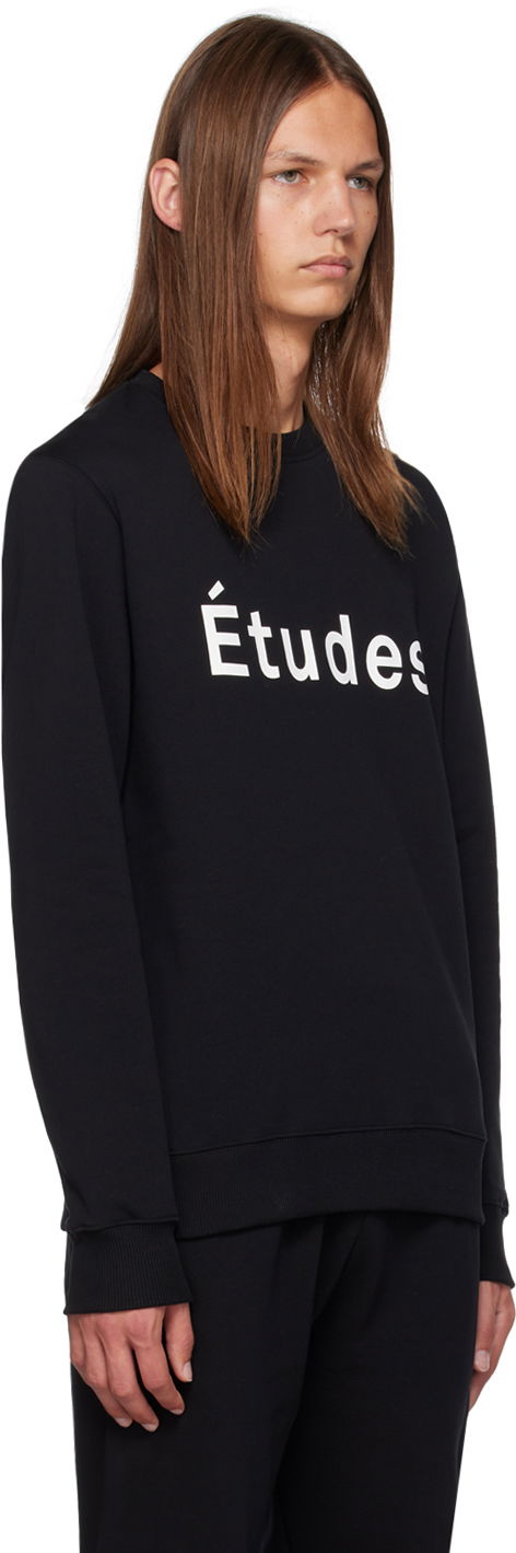 Sweatshirt Études Story Sweatshirt Svart | C00ME200A01599, 1