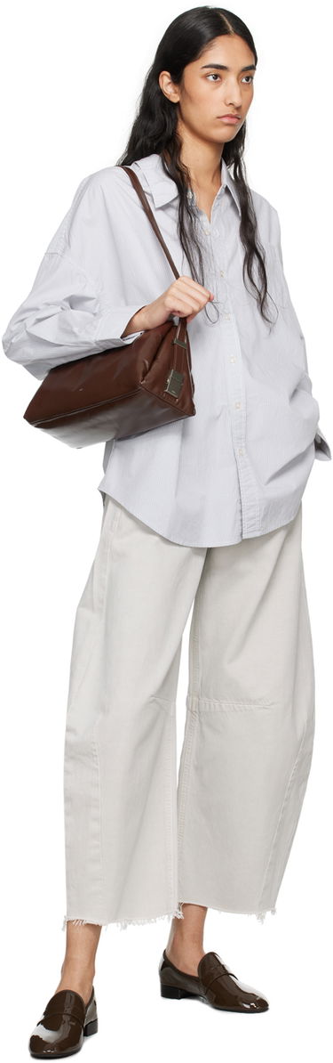 Axelväska OSOI Pillow Bau Leather Shoulder Bag Brun | 24FWB03012002, 3