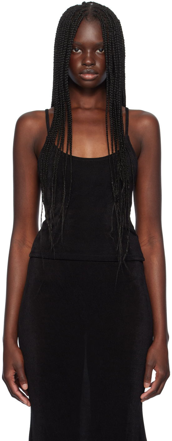 Linne GUIZIO Guizio Ira Fitted Camisole Svart | P24116K066