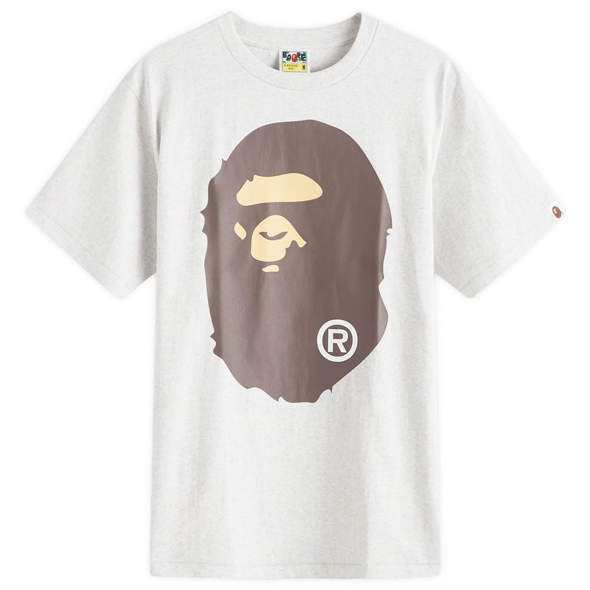T-shirt BAPE Classic Big Ape Head T-Shirt Grå | 001TEK801002M-GRA
