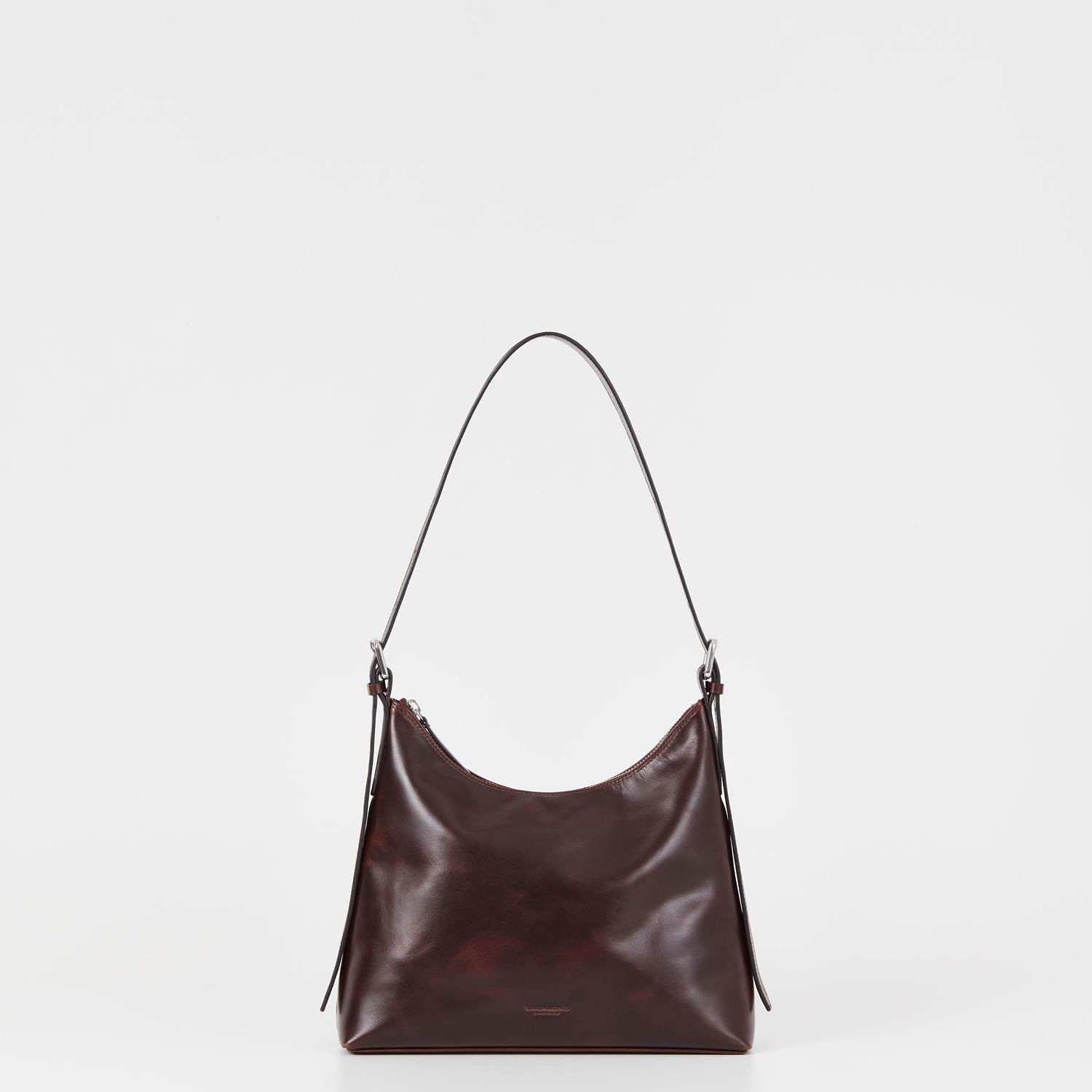 Handväska Vagabond Vagabond Bari Leather Shoulder Bag Brun | BN01-001-31, 0