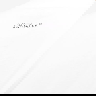 T-shirt Off-White Fresco Oval Skate Graphic T-Shirt Vit | OMAA120S25JER0020110, 5