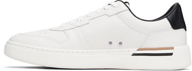 Kläder och accessoarer BOSS BOSS Signature-Stripe Detail Trainers Svart | 50542538, 3