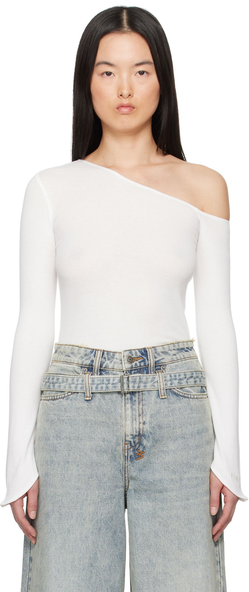 Kropp Ksubi Ksubi Blessings Love Sleeve Top Vit | WSP25FT015