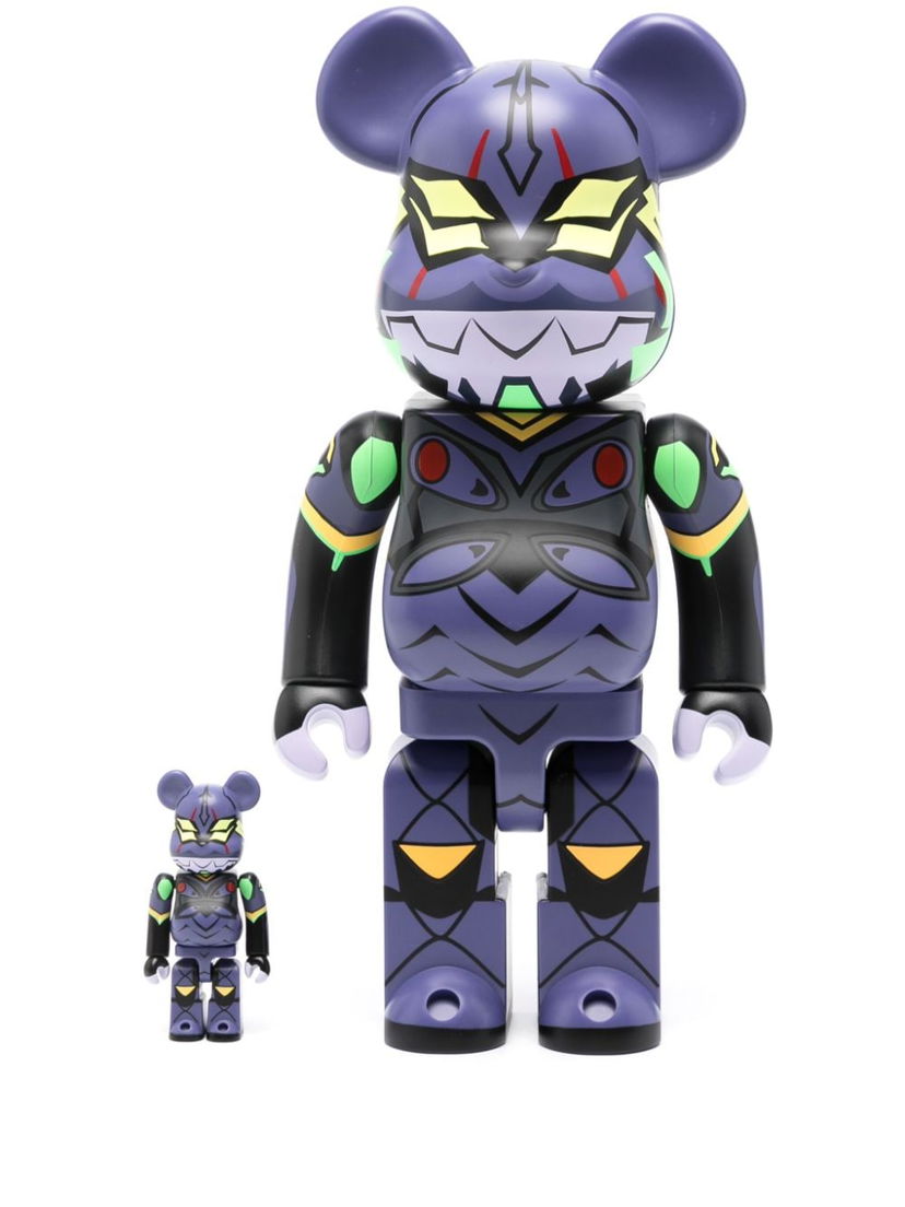 Samlarobjekt Medicom Toy Bearbrick NGE graphic-print toy - Purple Mörkblå | EVA1340021029472