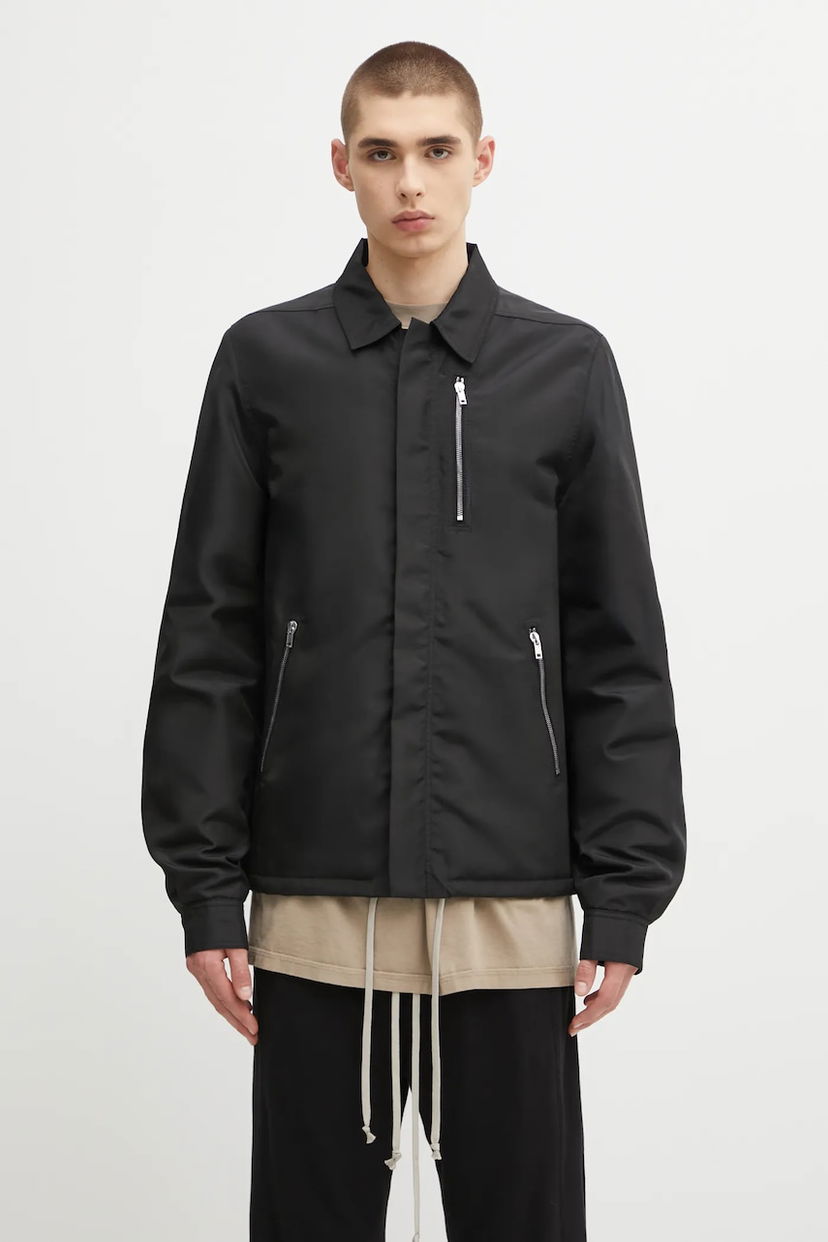 Jacka Rick Owens Rick Owens DRKSHDW Zipfront Jacket Svart | DU02E7775.NCV