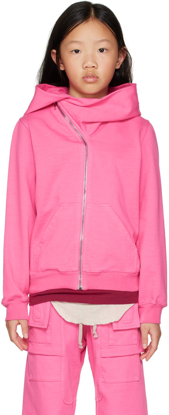 Sweatshirt Rick Owens Rick Owens Mountain Hoodie Rosa | BG01C7286 RIG