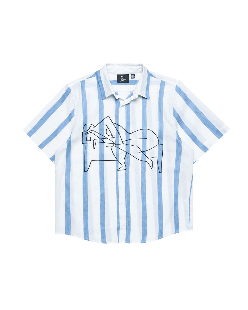 Skjorta By Parra Parra Sleep Now Short Sleeve Shirt Blå | 53240