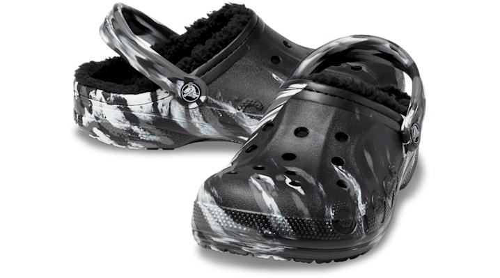 Sneakers och skor Crocs Baya Lined Marbled Clogs Svart | 208333-0C4, 1