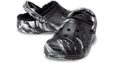 Sneakers och skor Crocs Baya Lined Marbled Clogs Svart | 208333-0C4, 1
