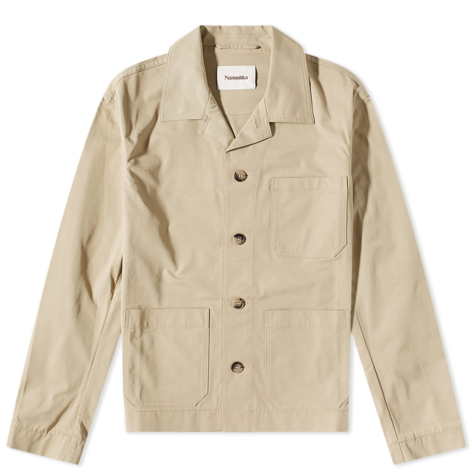 Jacka Nanushka Nanuskha Saon Chore Jacket Beige | NM23RSOW01284, 0