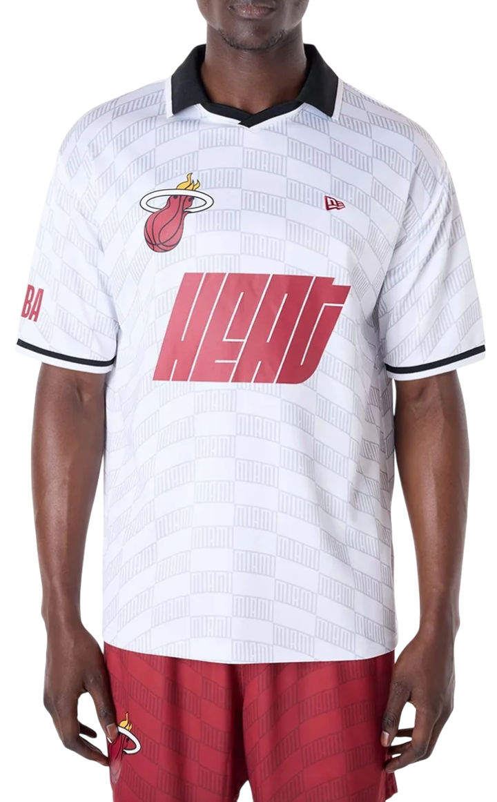 Jersey New Era New Era NBA Miami Heat Oversized T-Shirt Vit | 60596416-60596416