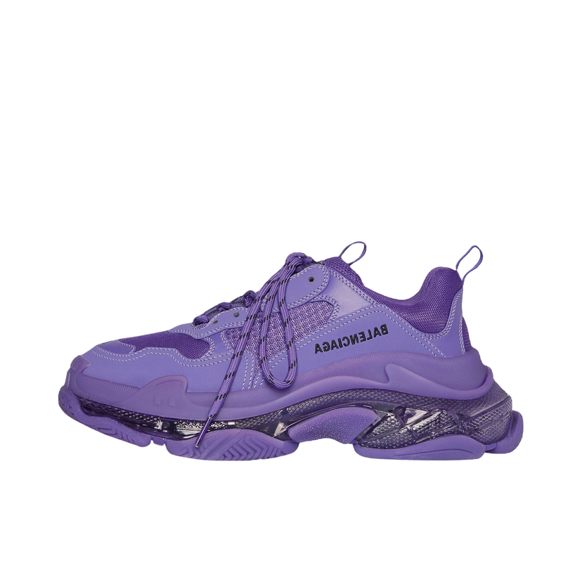 Sneakers och skor Balenciaga Triple S Clear Sole Deep Purple W Purpur | 544351W2GA16910