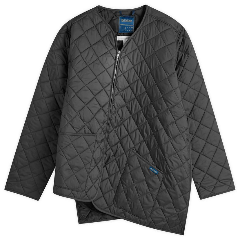 Väst Comme des Garçons Thornham Quilted Jacket Svart | FN-J521-1