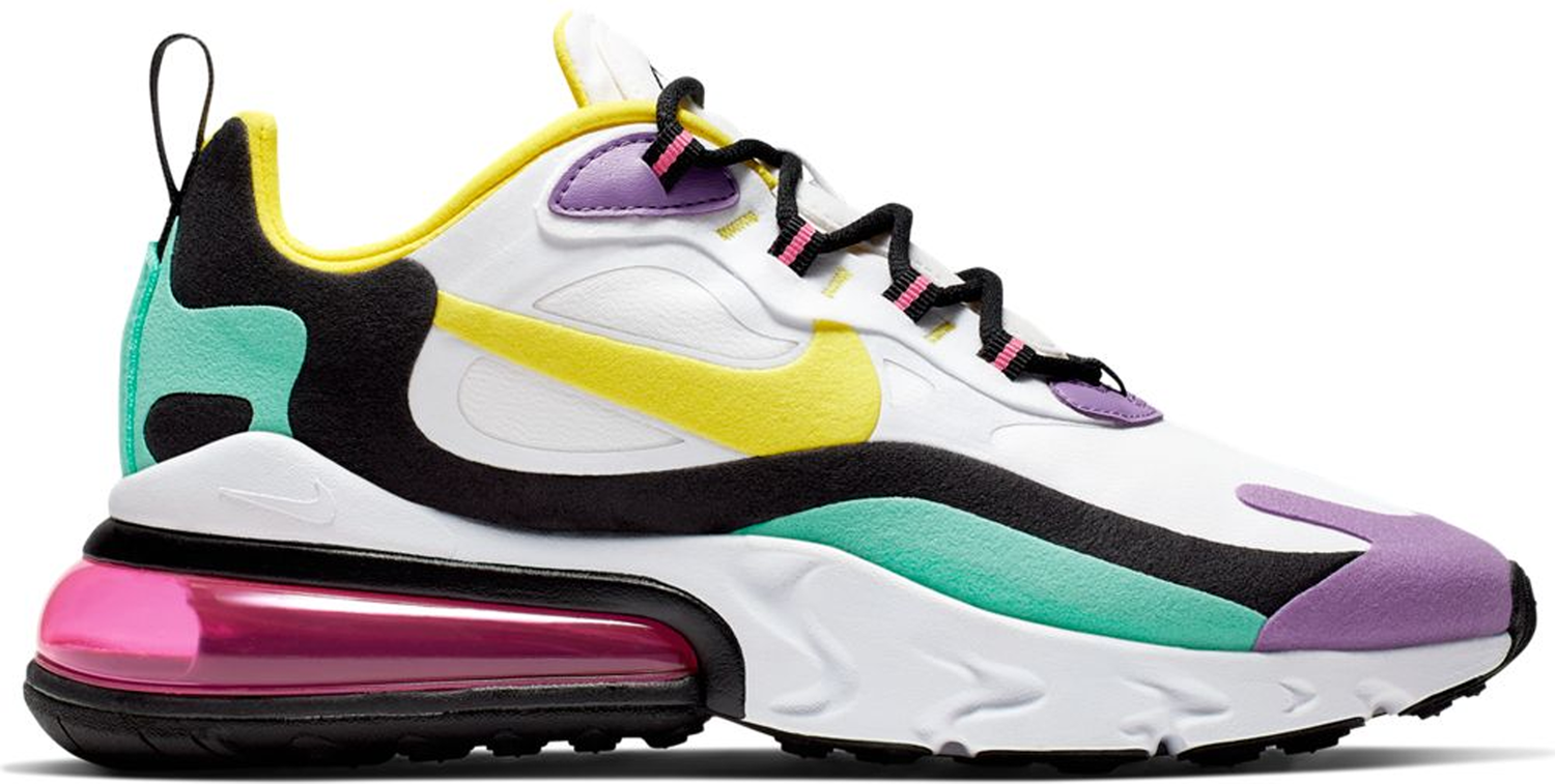 Sneakers och skor Nike Air Max 270 React Geometric Art W Flerfärgad | AT6174-101, 0