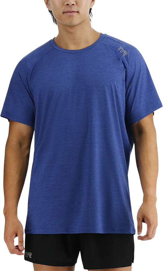 T-shirt TYR RAGLAN Short Sleeve T-Shirt Blå | mptrso3a-981, 0