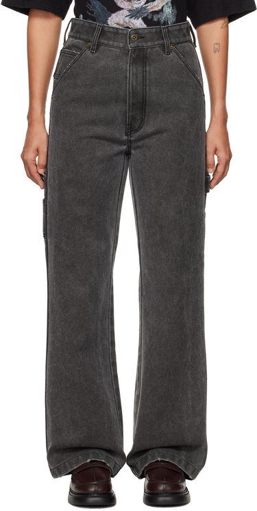 Jeans We11done We11done Carpenter Jeans Grå | WD-PT3-24-265-W-BK, 0