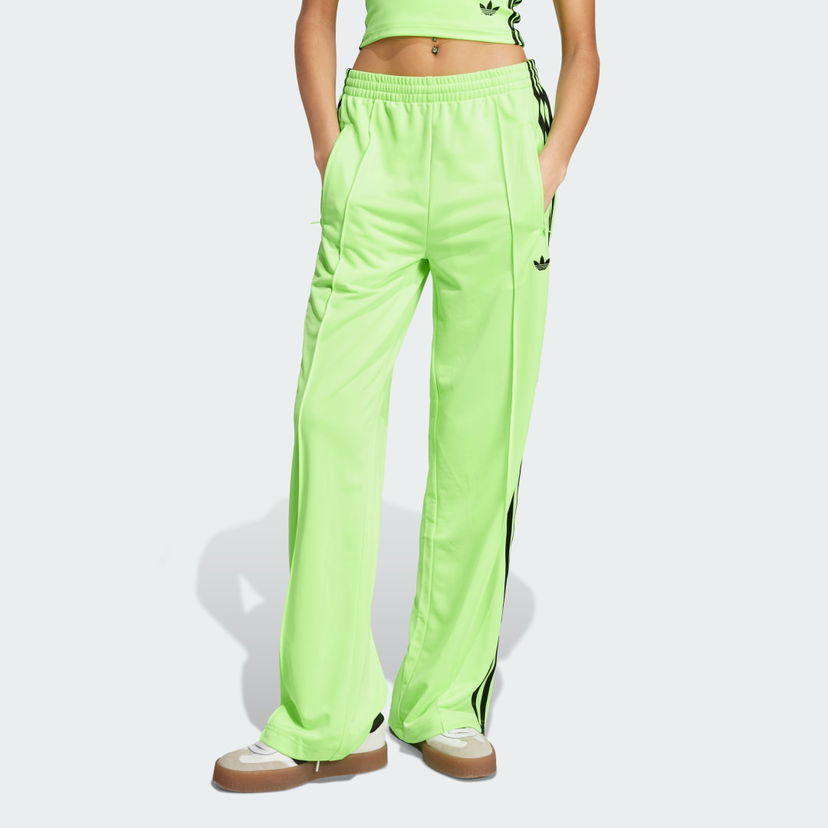 Träningsbyxor adidas Performance Adicolor Classic Firebird Loose Track Pants Grön | JW1228