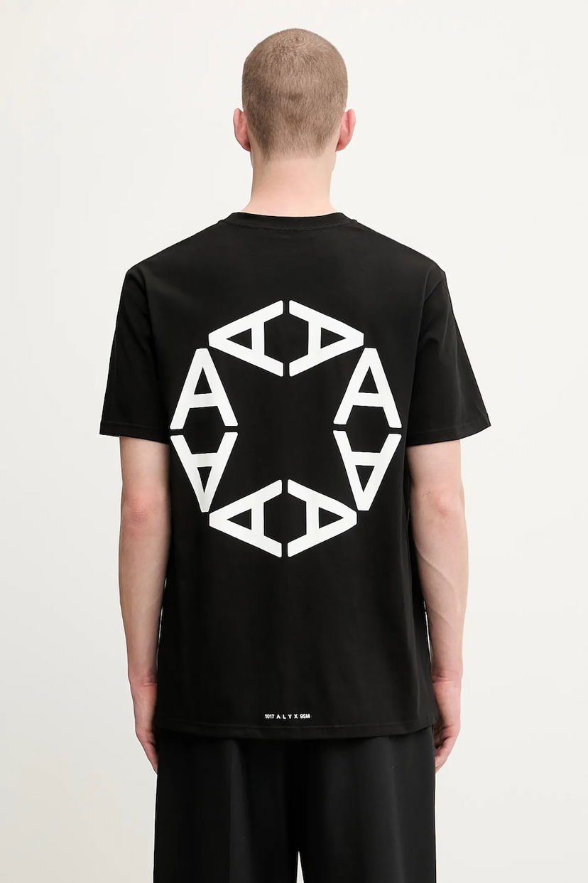 T-shirt 1017 ALYX 9SM 1017 ALYX 9SM Circle Print T-Shirt Svart | AAMTS0508FA01