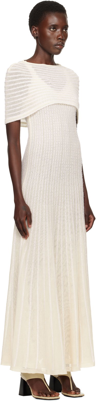 Klä Khaite KHAITE Thora Maxi Dress Vit | 9774125, 1