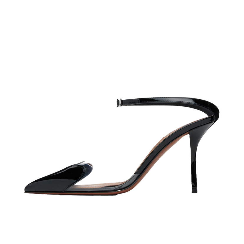 Sneakers och skor Alaïa Patent Leather & PVC Pumps Svart | AA3E051CK150
