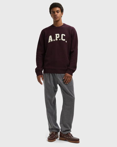 Sweater A.P.C. A.P.C. Jay Pullover Sweater Bourgogne | WVBDK-H23458-GAC, 2