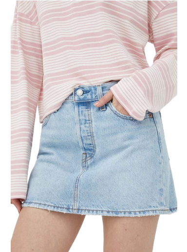 Kjol Levi's Denim Mini Skirt Blå | A4694.0003