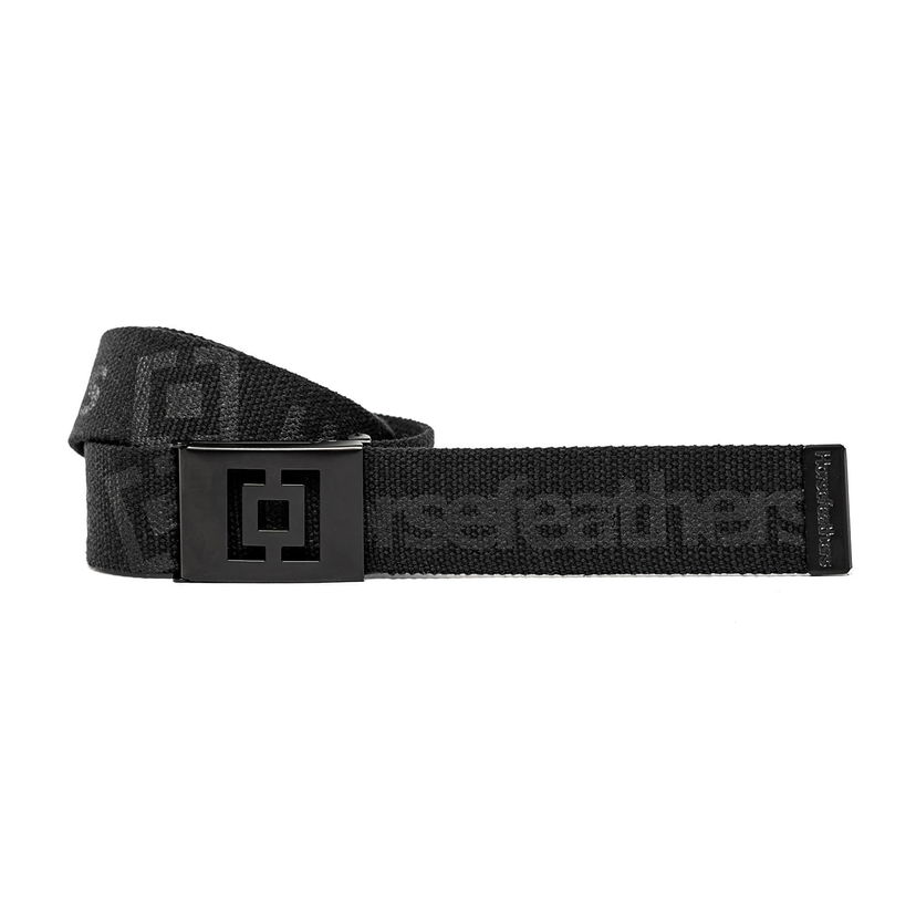 Bälten Horsefeathers Belt Idol Belt All Black Universal Svart | AA958L