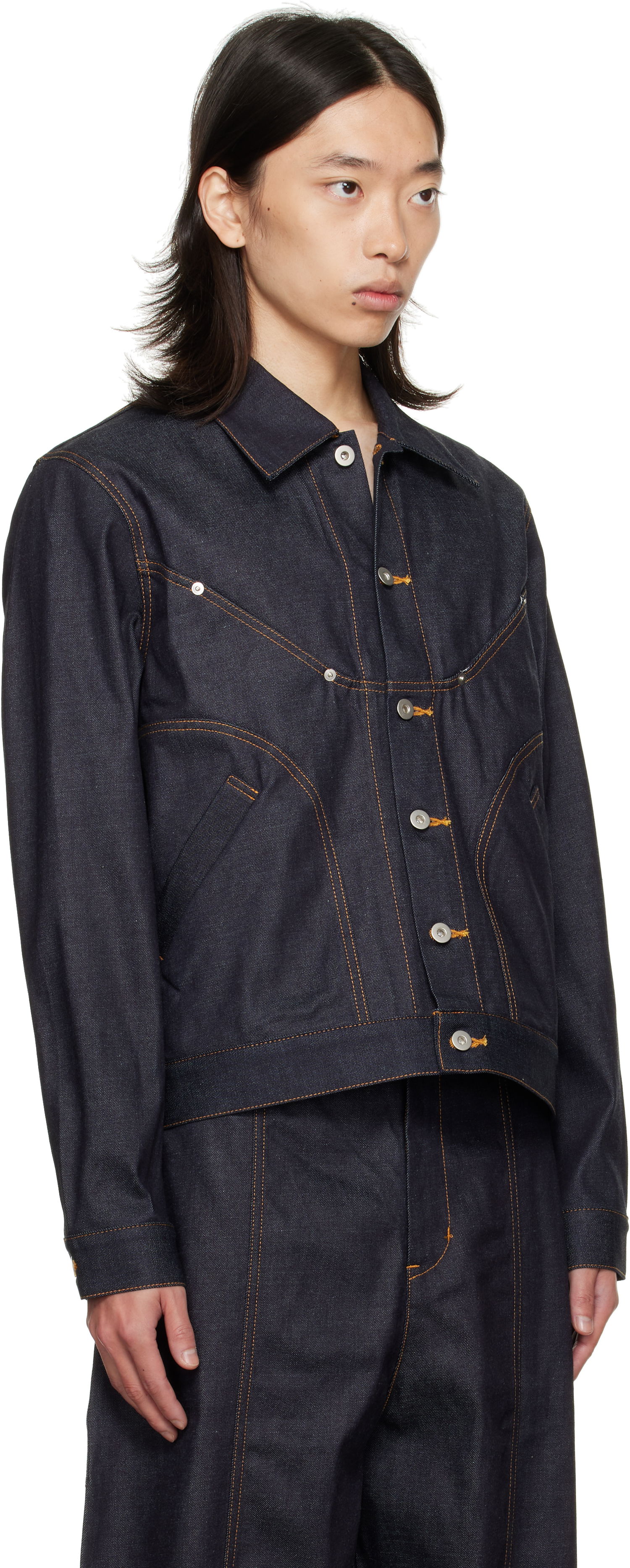 Jacka sage NATION SAGE NATION Jiji Denim Jacket Blå | S084 DENIM JIJI JACKET DENIM R, 1