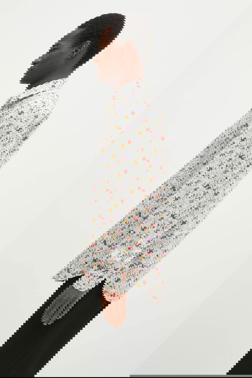 Skjorta Paul Smith Paul Smith Regular Fit Floral Print Shirt Vit | M1R.800P.P02562, 1