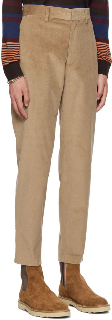Byxor Paul Smith Paul Smith Four-Pocket Corduroy Trousers Beige | M1R-239X-L02065, 1