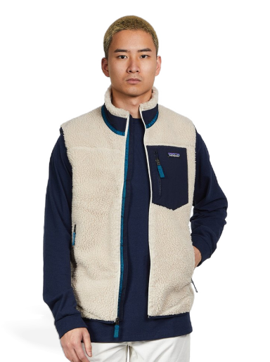 Väst Patagonia Classic Retro-X Vest Flerfärgad | 23048-NAT