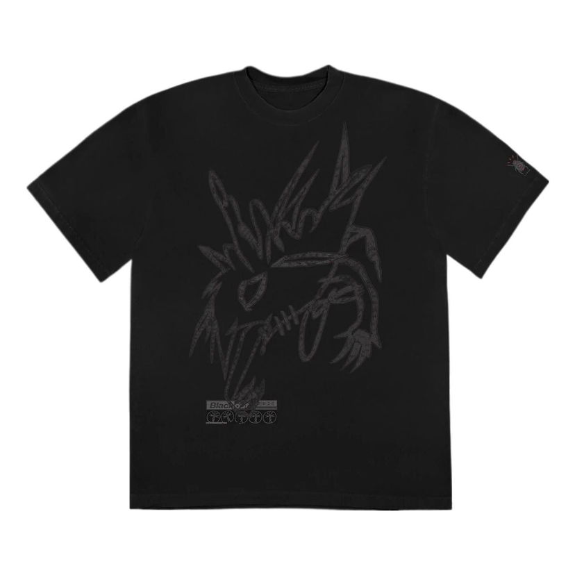 T-shirt Cactus Jack by Travis Scott Travis Scott In The Dark Graphic T-Shirt Svart | TS-22FW002