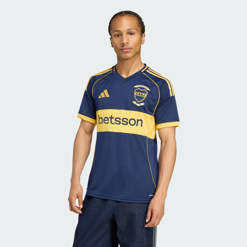 Jersey adidas Performance Boca Juniors 25/26 Home Jersey Mörkblå | JJ4298