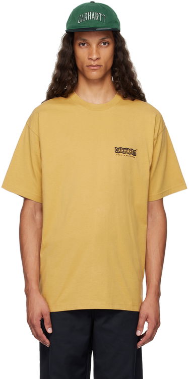 T-shirt Carhartt WIP Stamp Graphic T-Shirt Gul | I033670, 0