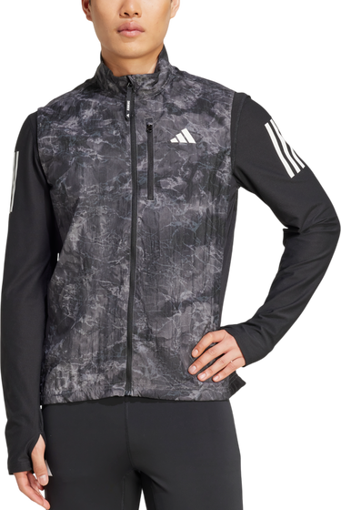 Väst adidas Originals Own the Run Spray Dye Vest Svart | jn9684, 0