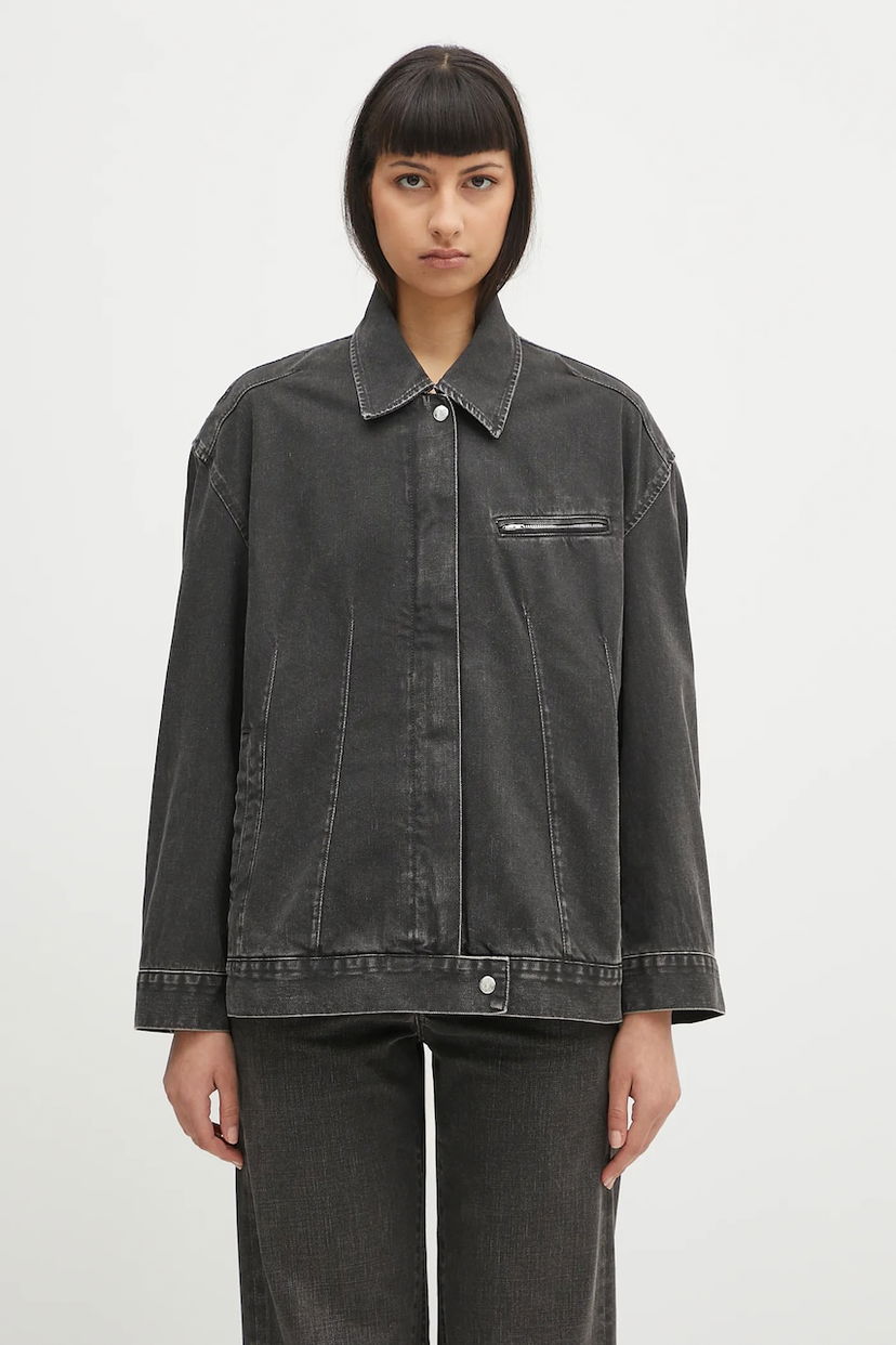 Jacka OUR LEGACY Our Legacy Draft Denim Jacket Svart | W225DJB