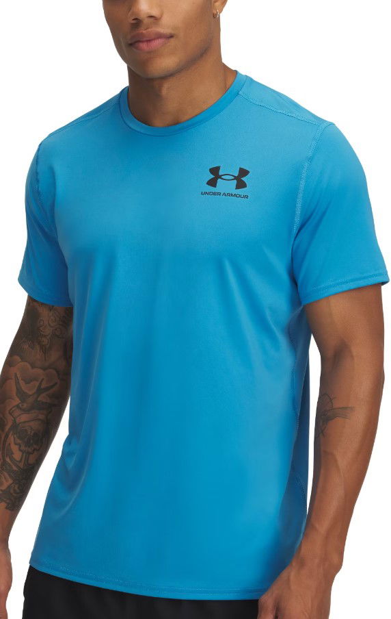 T-shirt Under Armour HeatGear Fitted Short Sleeve T-Shirt Blå | 6000939-452, 0
