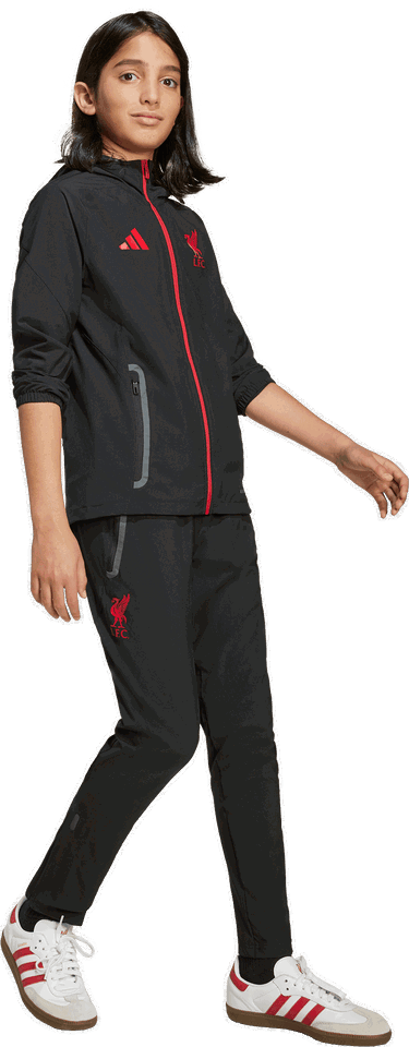 Jacka adidas Performance Liverpool Tiro 25 Competition Vis Tech Travel Jacket Svart | JZ5558, 4