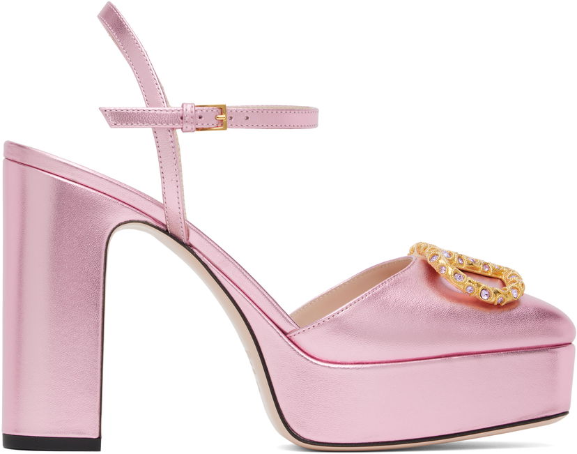 Sneakers och skor Valentino Garavani VLogo Signature Platform Heels Rosa | 6W2S0LF8LUY