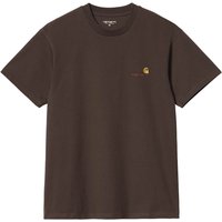 T-shirt Carhartt WIP American Script T-Shirt Brun | I029956.47XX, 0
