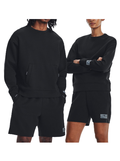 Sweatshirt Under Armour Summit Knit Crew Neck Svart | 1377172-001