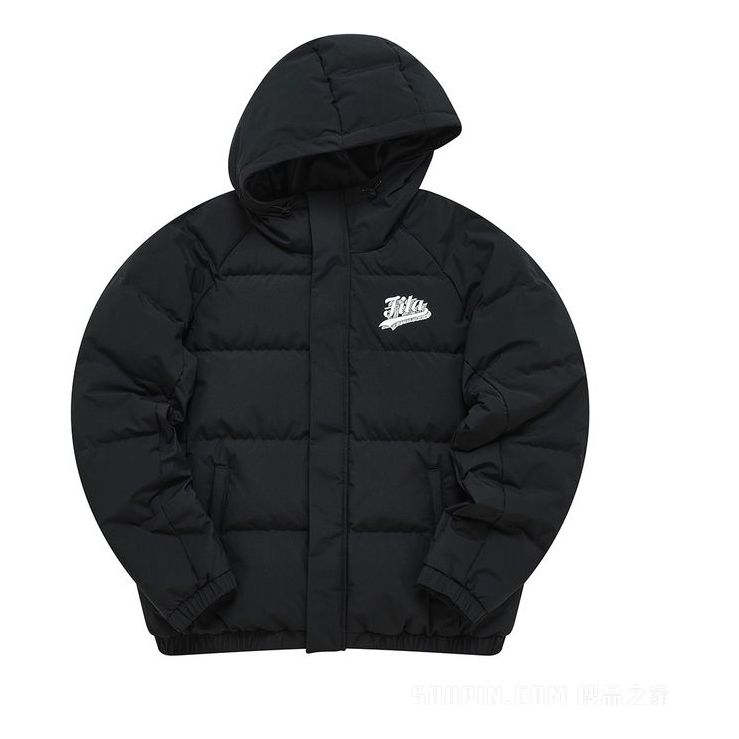 Pufferjacka FILA Fusion Winter Down Jacket Svart | T11M242908F-BK