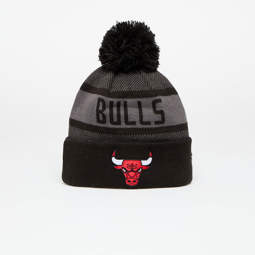 Mössa New Era Chicago Bulls Knit Medium NBA Jake Cuff Beanie Svart | 60565217