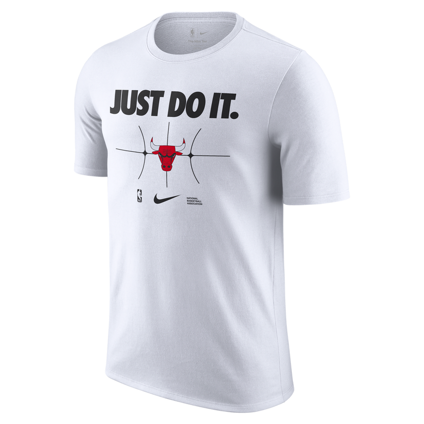 T-shirt Nike NBA Chicago Bulls Essential T-Shirt Vit | FQ6270-100