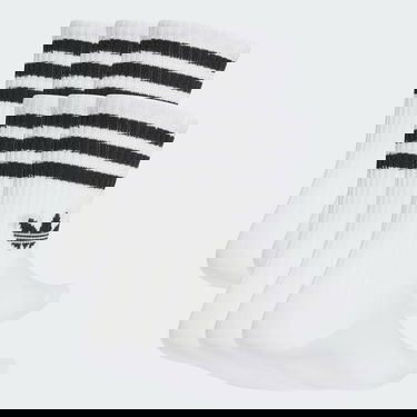 Strumpor adidas Performance 3-Stripes Crew Socks - 6 Pairs Vit | JV7410, 0