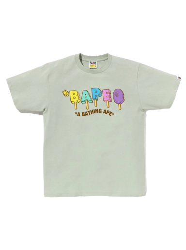 T-shirt BAPE Popsicle Tee Grön | 1J30-110-069