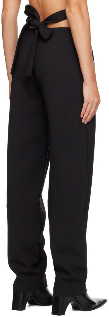 Byxor Dion Lee Dion Lee Y Front Cutout Trousers Svart | C2068P22, 2