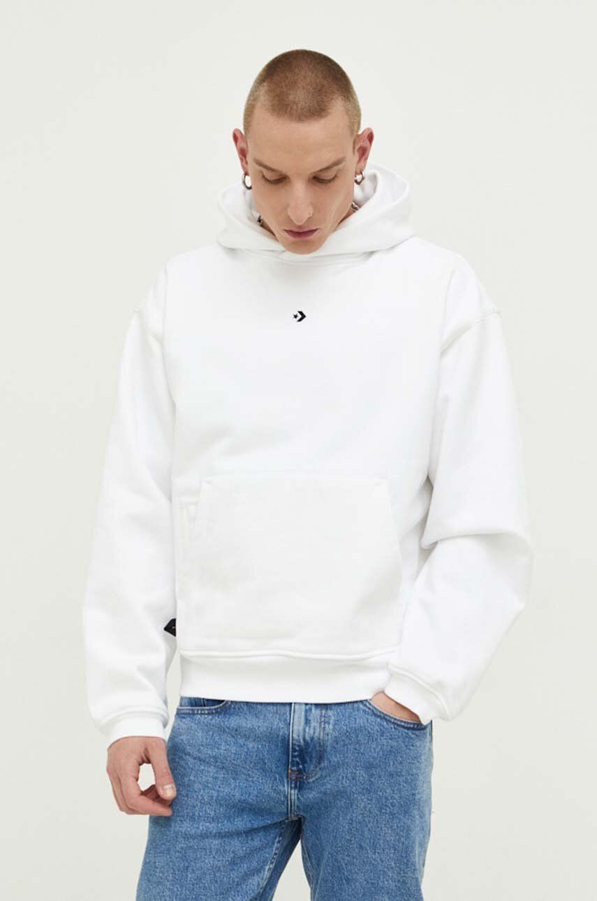 Sweatshirt Converse Court Ready Hoodie Vit | 10020972.A01, 0
