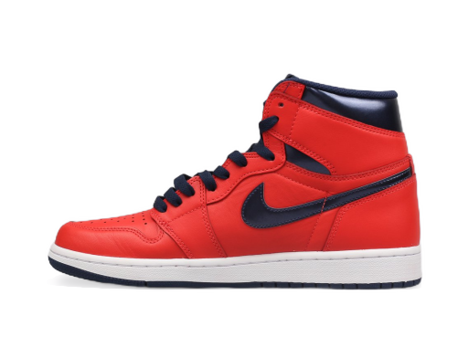 Begränsad upplaga Jordan Air Jordan 1 Retro High OG "David Letterman" Röd | 555088-606